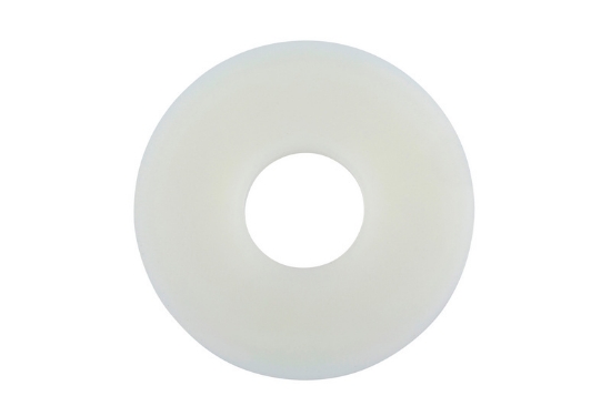 Mynd af Plastskinna hvít 4,3mm Din9021