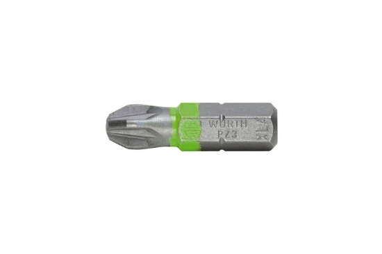 Mynd af Skrúfbiti 1/4' 25mm Pz3 græn