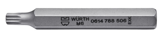 Mynd af Skrúfbiti XZN - 10mm -  L75mm M10
