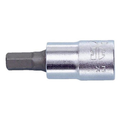 Mynd af ¼' Sexkant bitatoppur 7mm