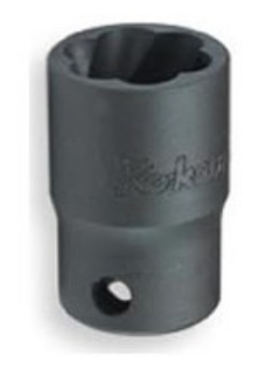 Mynd af 3/8' Sneriltoppur 12mm