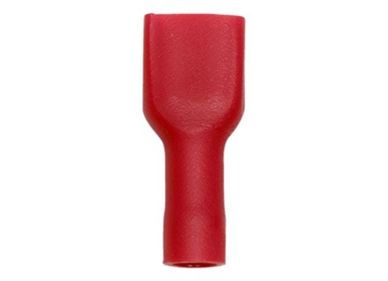Mynd af Kapalskór rauður kvenspaði lokaður 2.8 x 0.8 mm