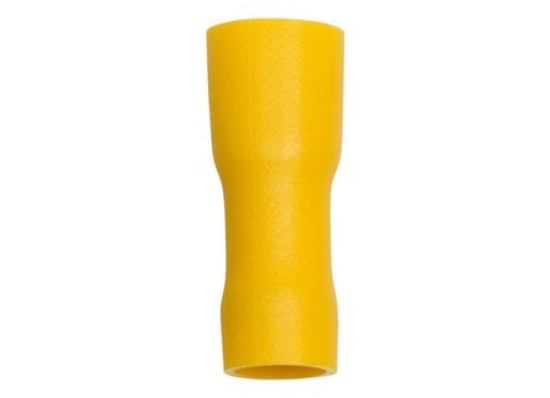 Mynd af Kapalskór gulur kvenspaði lokaður 6.3 x 0.8 mm 