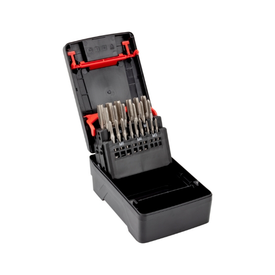 Mynd af Snitttappasett HSS 3-12mm  DIN352, 21 stk.