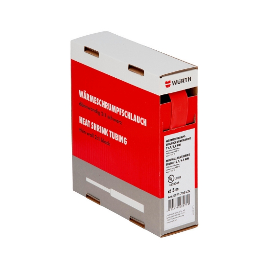 Mynd af Hitakrump 19,0-9,5mm rautt 5m