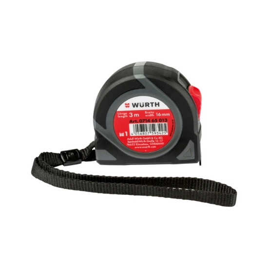 Mynd af Málband br.16mm 3m höggvarið