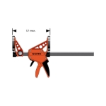 Mynd af Hraðspenniþvingur 150mm