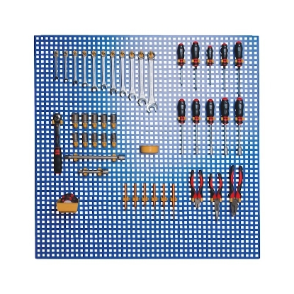 Mynd af Verkfæratafla 950x950mm -  m.25 krókum blá