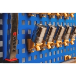 Mynd af Verkfæratafla 950x950mm -  m.25 krókum blá