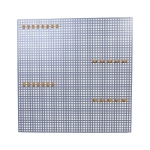 Mynd af Verkfæratafla 950x950mm -  m.25 krókum grá