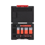 Mynd af Sköfusett með "væng" blöðum 38 stk.