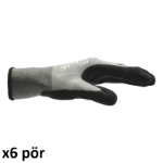Mynd af Softflex Ecoline hanskar - 6 pör saman - stærð 9