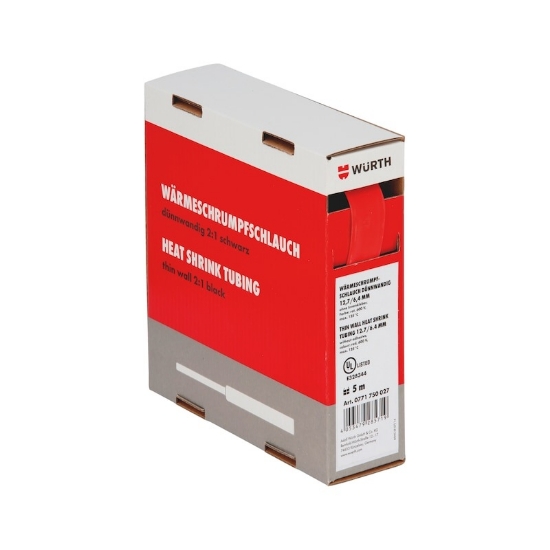 Mynd af Hitakrump 12,7-6,4mm Rautt 5m