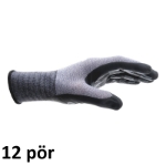 Mynd af TIGERFLEX® Plus hanskar - 12 pör saman - Stærð 8