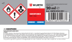Mynd af Vario grunnur f. rúðulím 20ml