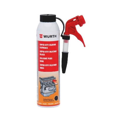 Mynd af Silíkon RTV sprautu svart 200ml