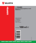 Mynd af Pólfeiti rauð - túpa100ml