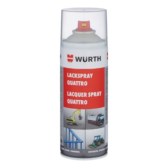 Mynd af Quattro lakk grátt R7035 400ml
