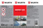 Mynd af Quattro lakk Gult R1007 400ml
