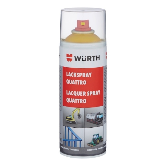 Mynd af Quattro lakk Merkja gult R1003 400ml