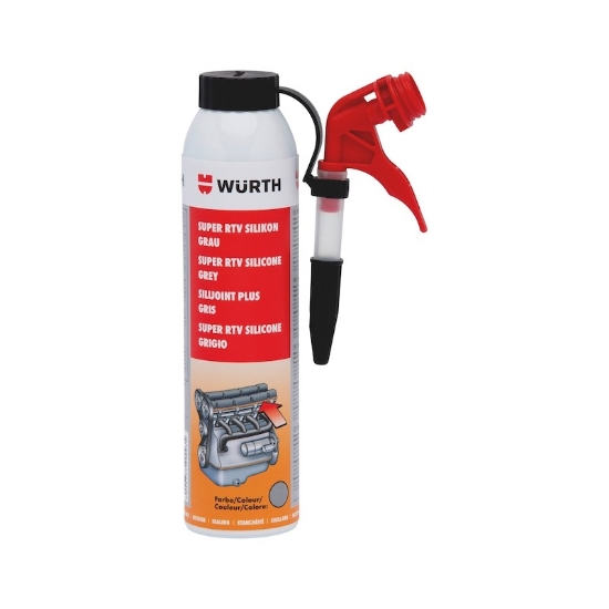 Mynd af Silíkon RTV sprautu grátt 200ml