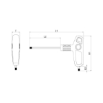 Mynd af Sexkantur 5,0x185 T-handfang