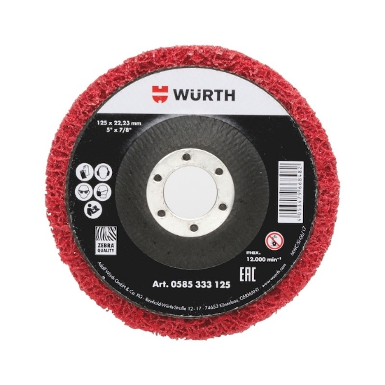 Mynd af Nylon slípiskífa 115x22mm