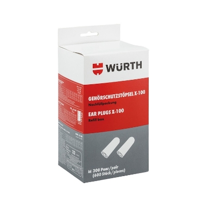 Mynd af Eyrnatappa áfylling X100 grænir 300 pör