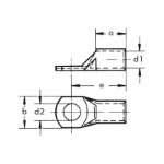 Mynd af Rörkapalskór M10 16mm² (J2N)