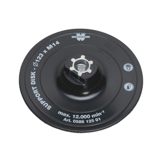 Mynd af Festiplatti M14 f.fransk 125mm
