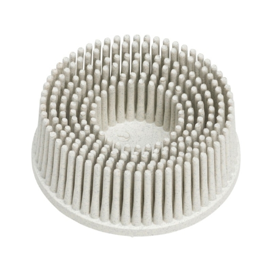 Mynd af Fljótsk-burstaskífa 50mm hvít P120