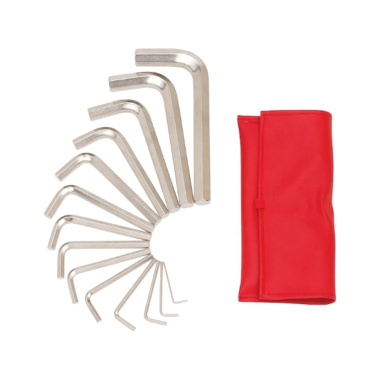 Mynd af Sexkanta-sett 14stk í hulstri