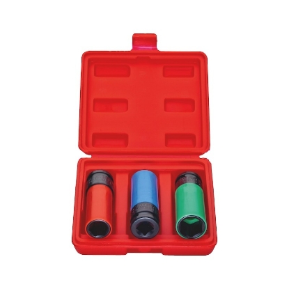 Sýna upplýsingar fyrir ½' Felgutoppasett 17-19-21mm Mynd af ½' Felgutoppasett 17-19-21mm