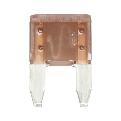 Mynd af Stingöryggi silfur lítil 5amp drapp