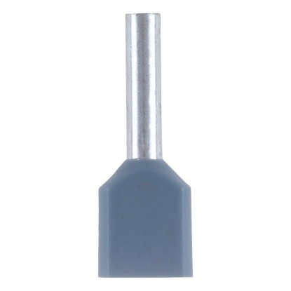 Mynd af Endahulsa fyrir 2 víra 0,75x8,0 grá