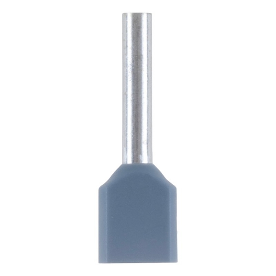 Mynd af Endahulsa fyrir 2 víra 0,75x10 grá