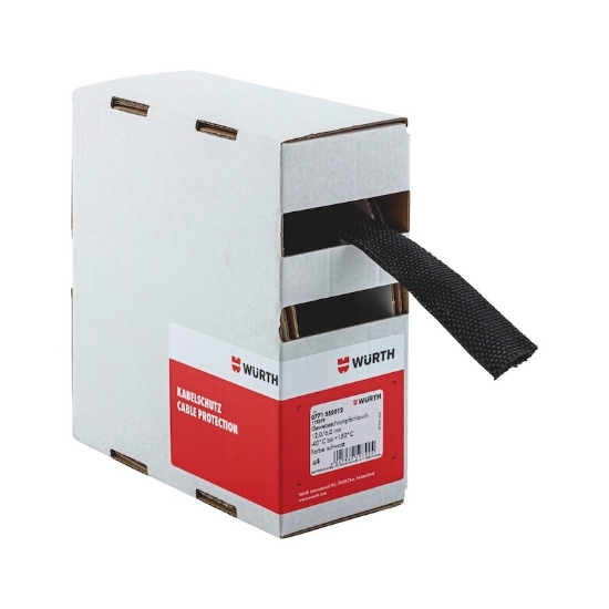 Mynd af Efnis-hitakrump 12,0-6,0mm svart