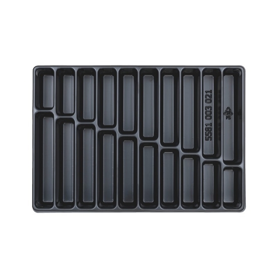 Mynd af 20 hólfa plast f.bora í 4.4.1 skipulagstösku