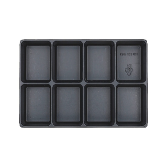 Mynd af 8 hólfa plast f. 4.4.1 skipulagstösku