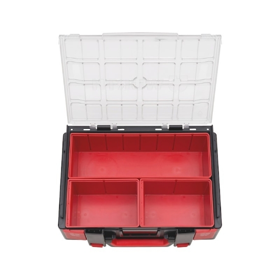 Mynd af Skipulagstaska 4.4.2  3 box/glært lok