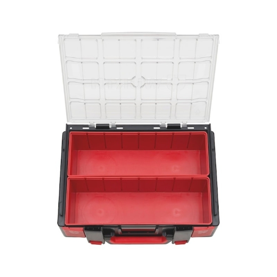 Mynd af Skipulagstaska 4.4.2  2 box/glært lok