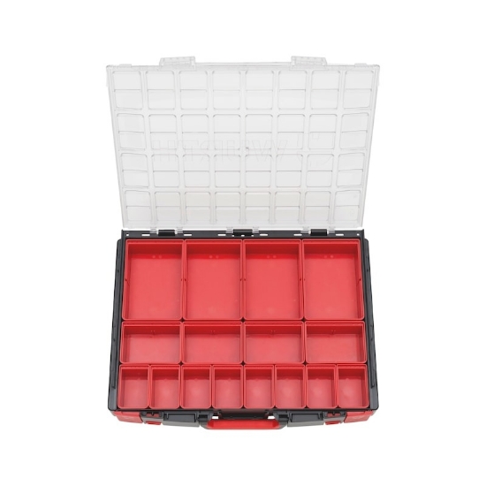 Mynd af Skipulagstaska 8.4.1. 16 box/glært lok