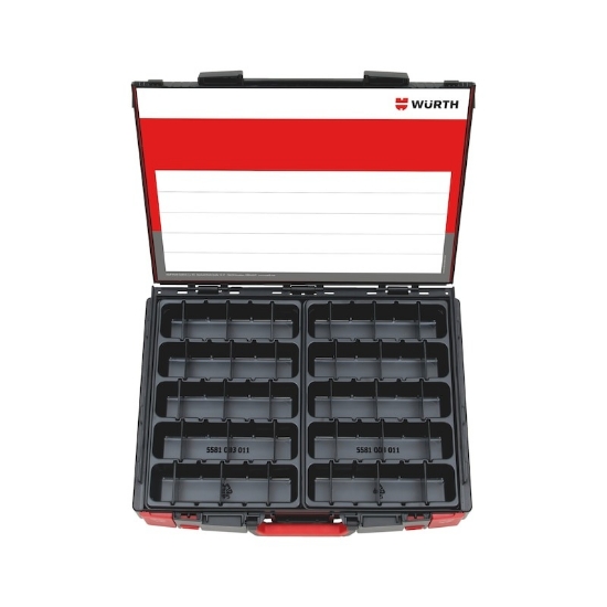 Mynd af Skipulagstaska 8.4.1  10 hólfa + 30 skilrúm