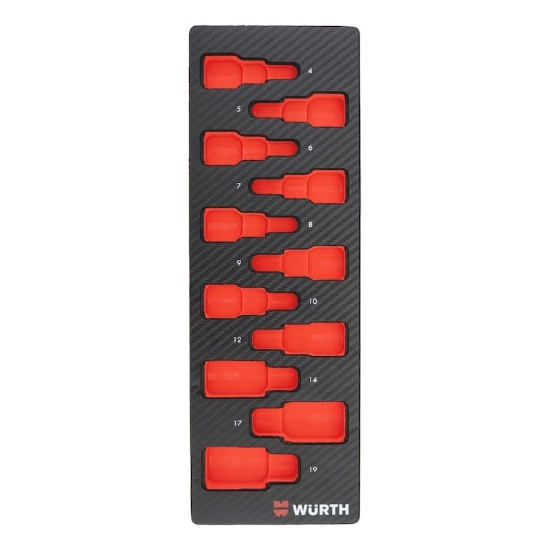 Mynd af Svampbakki 2.4.1 fyrir 1/2 sexkant toppa