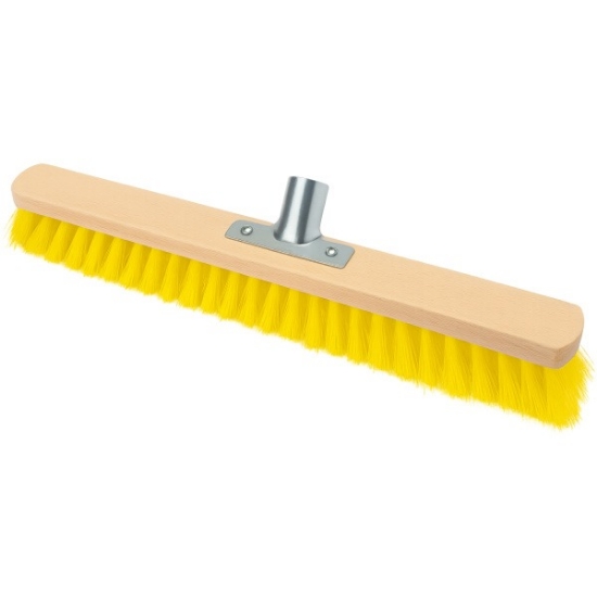 Mynd af Verksmiðjukústur haus,  gulur 50cm