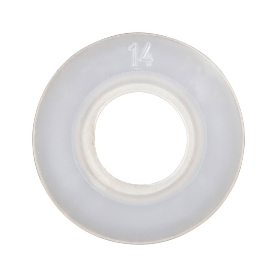 Mynd af Plastskinna hvít 10,5mm Din125