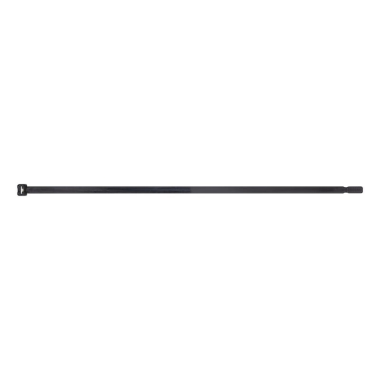 Mynd af Plastbönd veðurþol svört. 7,6x360 mm