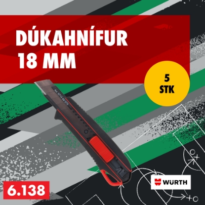 Mynd af Dúkahnífur