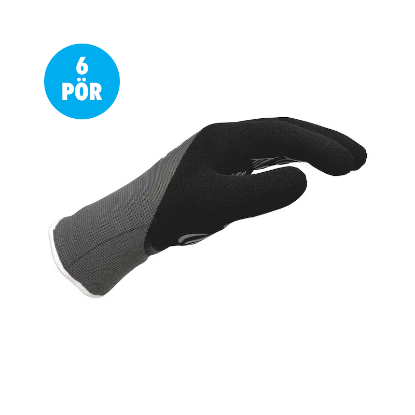 Mynd af TIGERFLEX® Thermo hanskar - 6 pör - Stærð 10