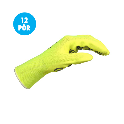 Mynd af TIGERFLEX® Hi-Lite Cool hanskar - 12 pör - Stærð 9